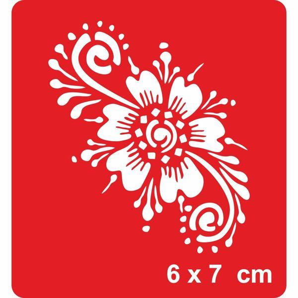 Hercai Menekşe Tattoo Geçici Dövme Şablonları Kına Kalıpları - Image 1