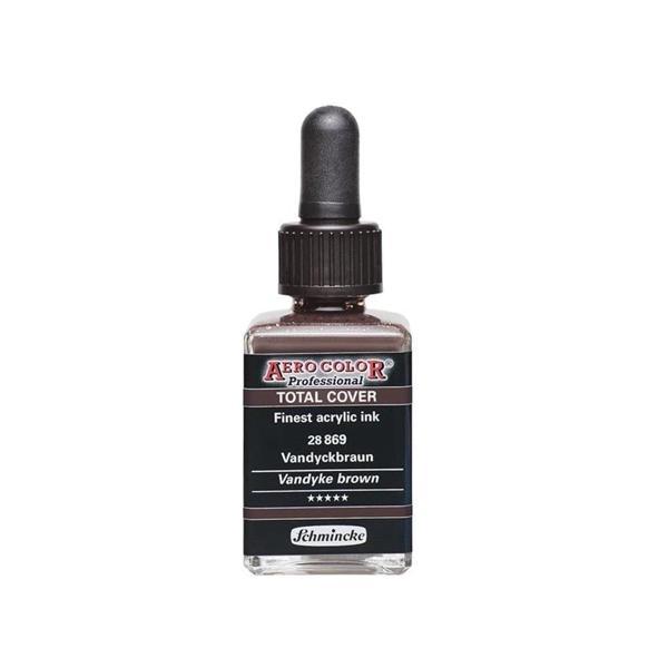 Supertrend Aero Color Akrilik Mürekkep 28 ml. 869 Vandyke Brown - Image 1