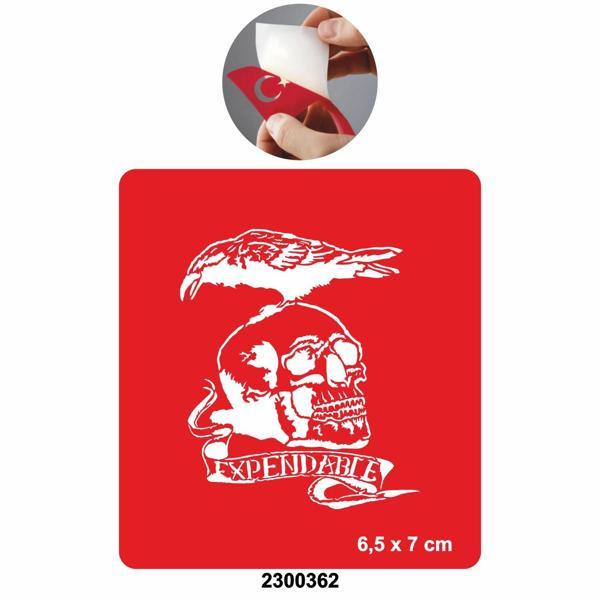 Kuru kafa expendable kartal Tattoo Geçici Dövme Şablonları Kına Kalıpları - Image 1