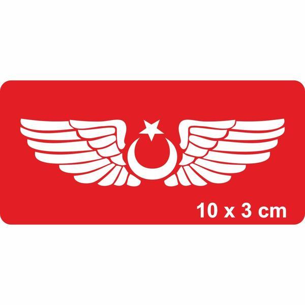 Türk Kuşu Kanatları Tattoo Geçici Dövme Şablonları Kına Kalıpları - Image 1