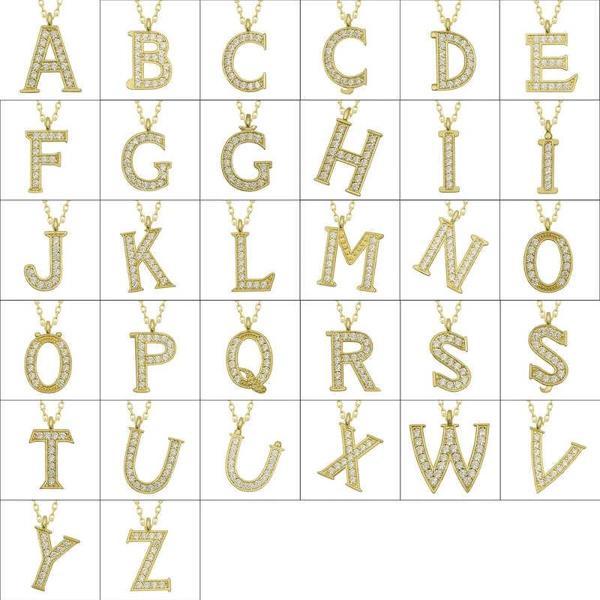 Supertrend Gümüş Gold R Harfi Kadın Kolye - Image 1