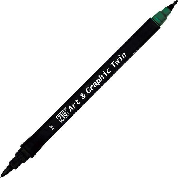 Supertrend Art & Graphic Twin Marker Çizim Kalemi 38 Sea Green - Image 1
