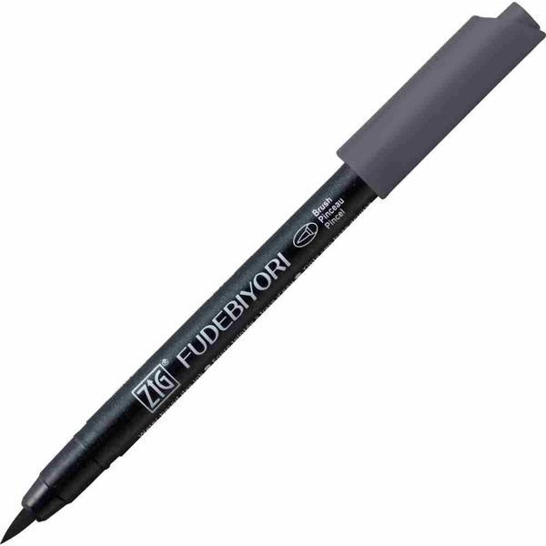 Supertrend Fudebiyori Brush Pen Fırça Uçlu Kalem 90 GRAY - Image 1