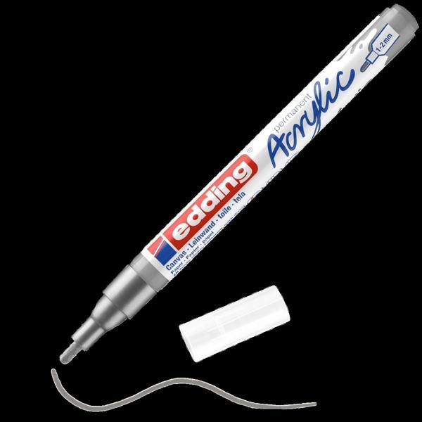 Supertrend 5300 Akrilik Boyama Markörü 1-2 mm GÜMÜŞ - Image 1