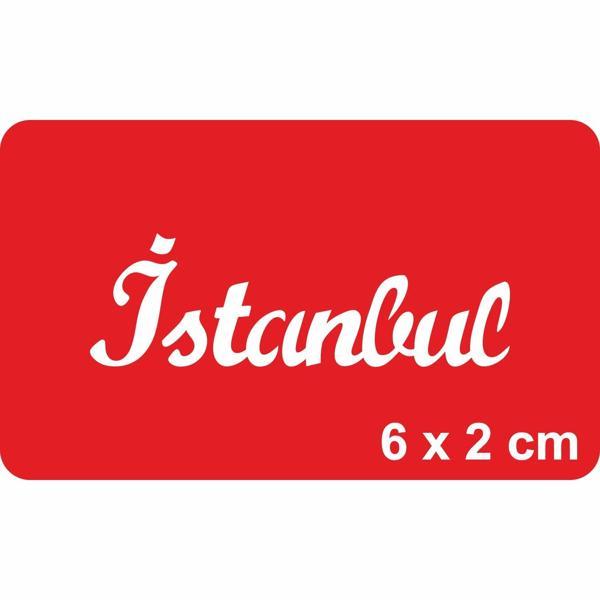 İstanbul Yazısı Tattoo Geçici Dövme Şablonları Kına Kalıpları - Image 1