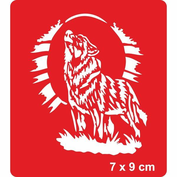 Alfa Kurt Tattoo Geçici Dövme Şablonları Kına Kalıpları - Image 1