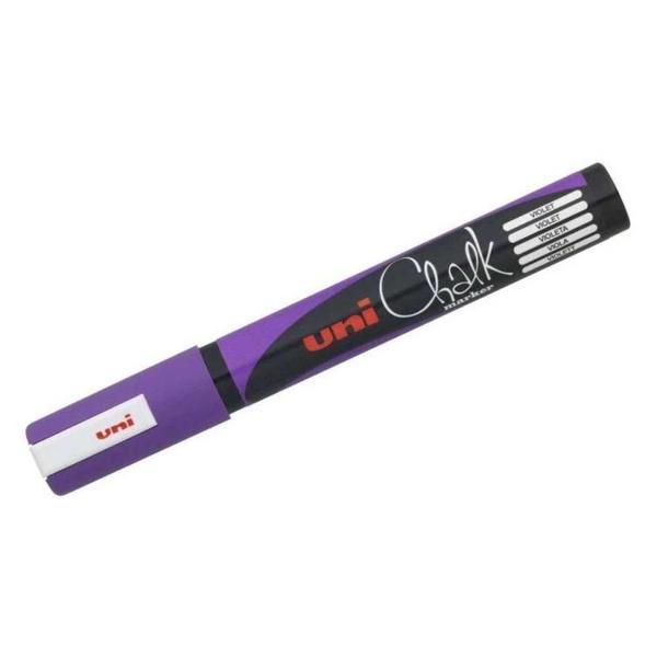 Supertrend Chalk 1.8-2.5 mm Yuvarlak Uç Su Bazlı Sıvı Tebeşir Kalemi Mor - Image 1