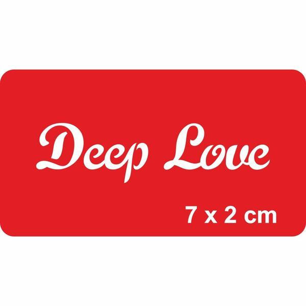 Derin Aşk El Yazısı Font Tattoo Geçici Dövme Şablonları Kına Kalıpları - Image 1
