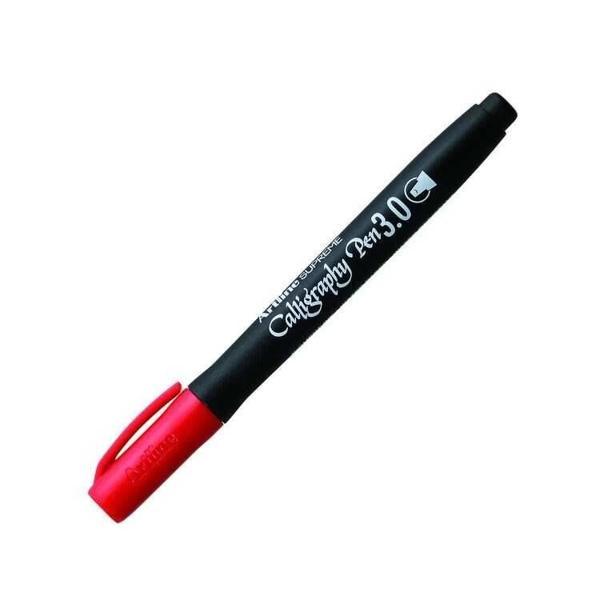 Supertrend Supreme Kaligrafi Kalemi 3.0 mm. Kırmızı - Image 1
