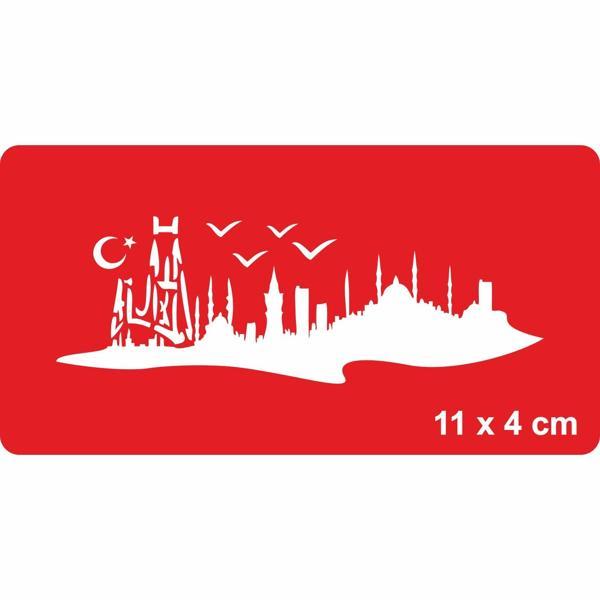 Ah! Güzel İstanbul! Tattoo Geçici Dövme Şablonları Kına Kalıpları - Image 1