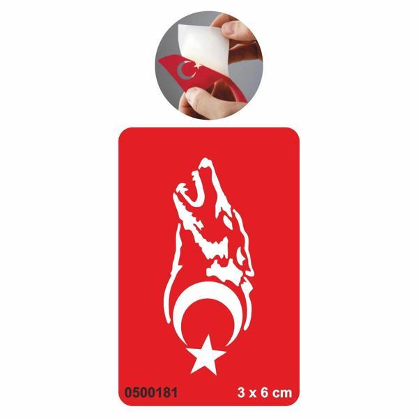 Gökbörü Dövme Şablonu Kına Deseni - Image 1