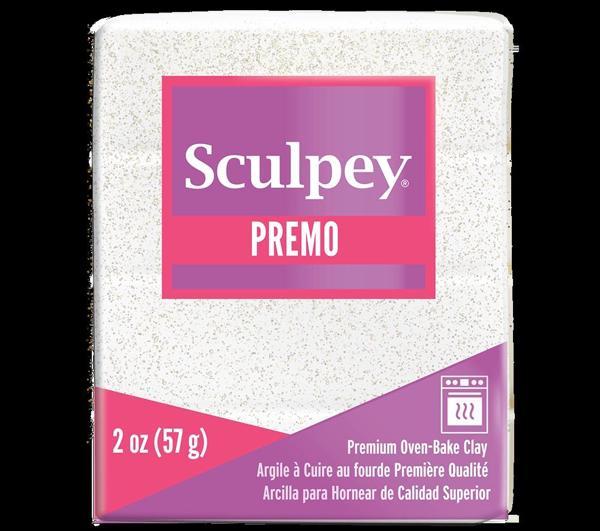 Supertrend Premo Accents Ekstra Efektli Polimer Kil 5057 White Glitter - Image 1
