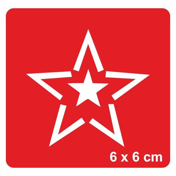 Kutup Yıldızı Tattoo Geçici Dövme Şablonları Kına Kalıpları - Image 1