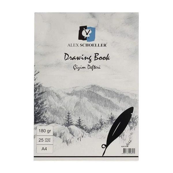 Supertrend Drawing Book Eskiz Çizim Defteri 180 gr. A4 25 yp. - Image 1