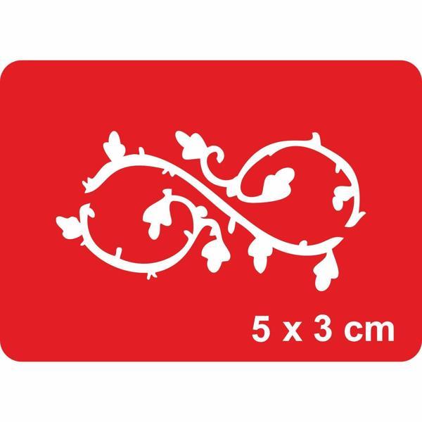 Sarmaşıklarla Sonsuzluk Tattoo Geçici Dövme Şablonları Kına Kalıpları - Image 1