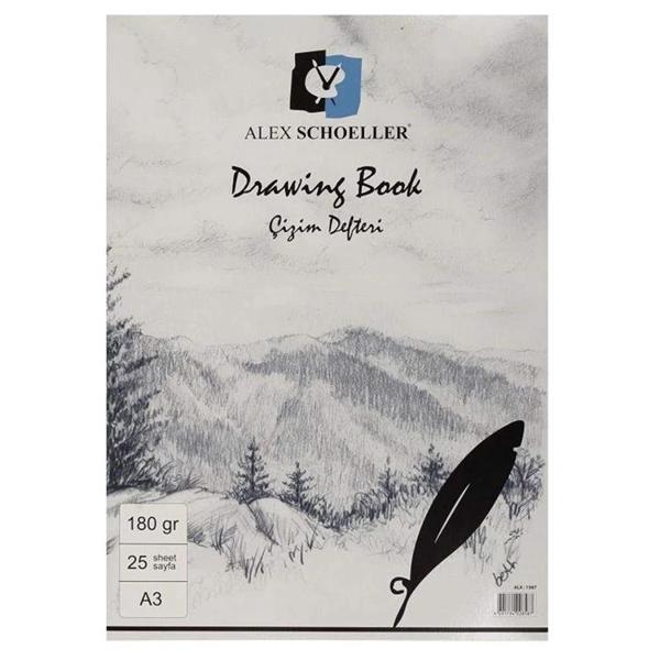 Supertrend Drawing Book Eskiz Çizim Defteri 180 gr. A3 25 yp. - Image 1