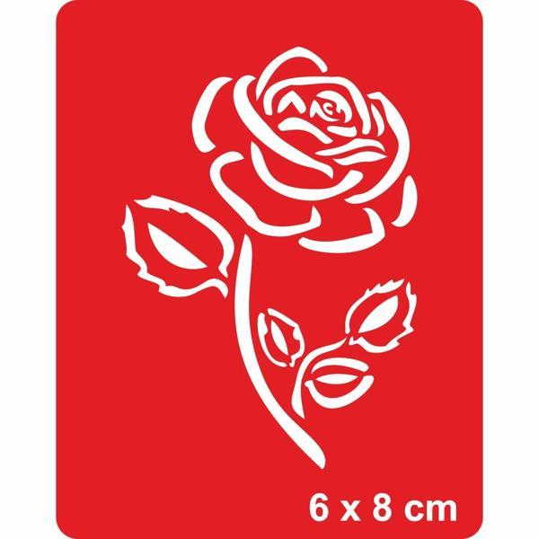 Güller Açsın Tattoo Geçici Dövme Şablonları Kına Kalıpları - Image 1