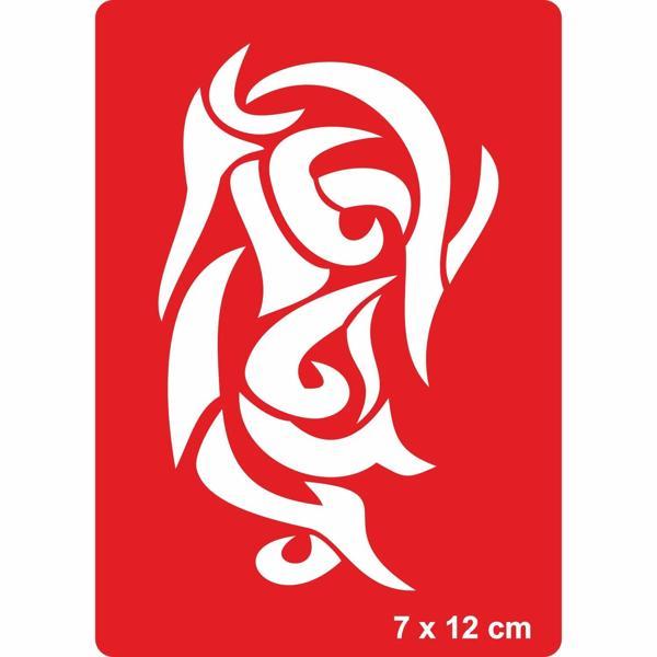 Tribal 201 Tattoo Geçici Dövme Şablonları Kına Kalıpları - Image 1