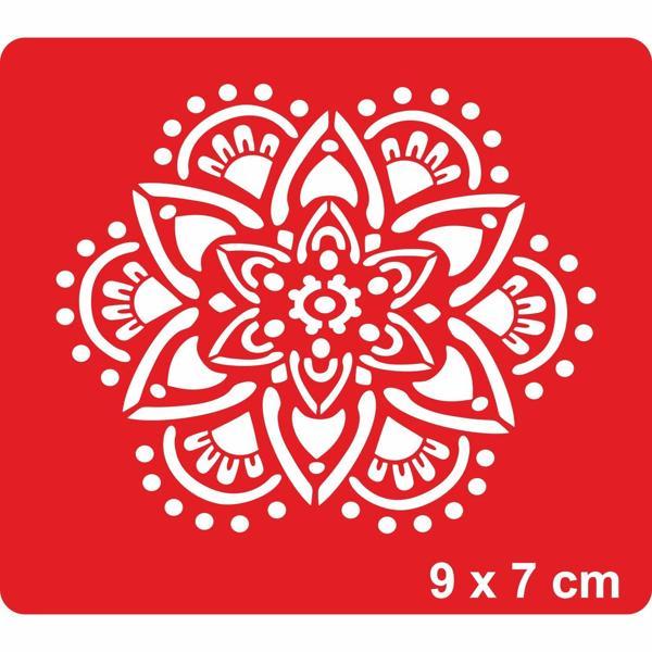 Mandala 352 Tattoo Geçici Dövme Şablonları Kına Kalıpları - Image 1