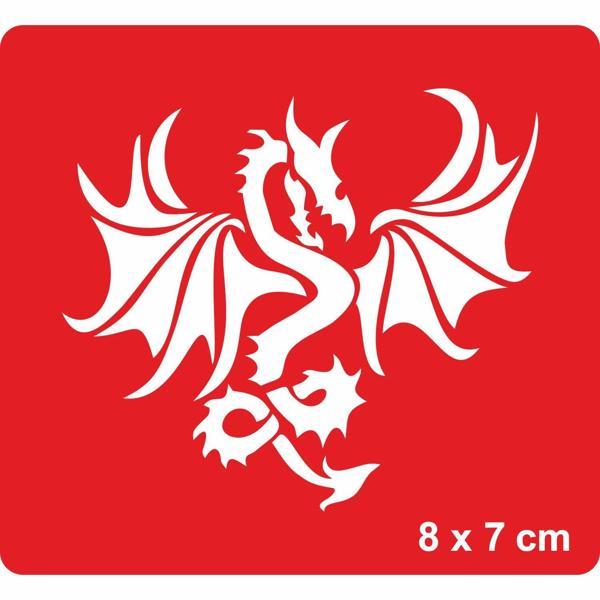 Ejderhanın Kuyruğu Sonsuzluk Tattoo Geçici Dövme Şablonları Kına Kalıpları - Image 1