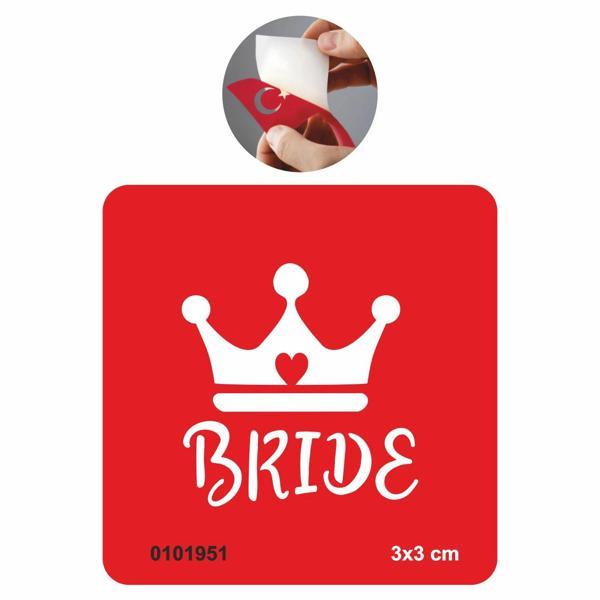 Gelin Tacı  Tattoo Geçici Dövme Şablonları Kına Kalıpları - Image 1