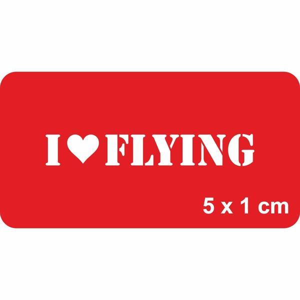 Uçmayı Seviyorum Tattoo Geçici Dövme Şablonları Kına Kalıpları - Image 1