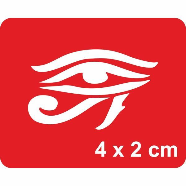 Ranın Gözü Tattoo Geçici Dövme Şablonları Kına Kalıpları - Image 1