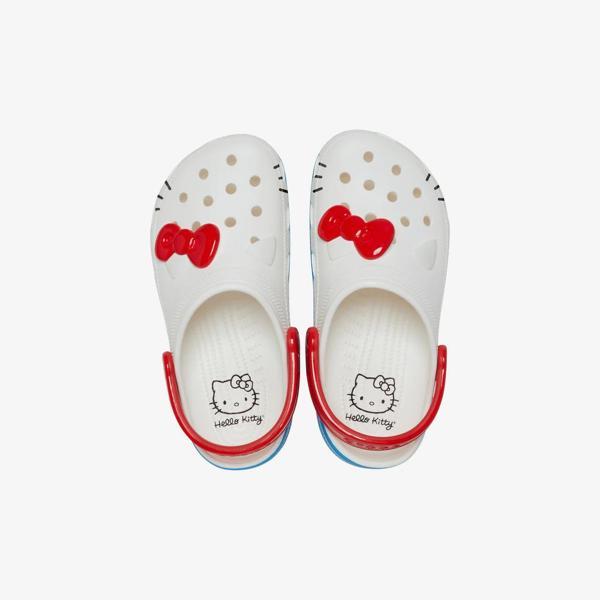 CROCS CLASSIC HELLO KITTY UNISEX TERLİK 209438-100 - Image 1