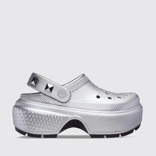 CROCS STOMPT METALLIC KADIN TERLİK 210362-040 - Image 1