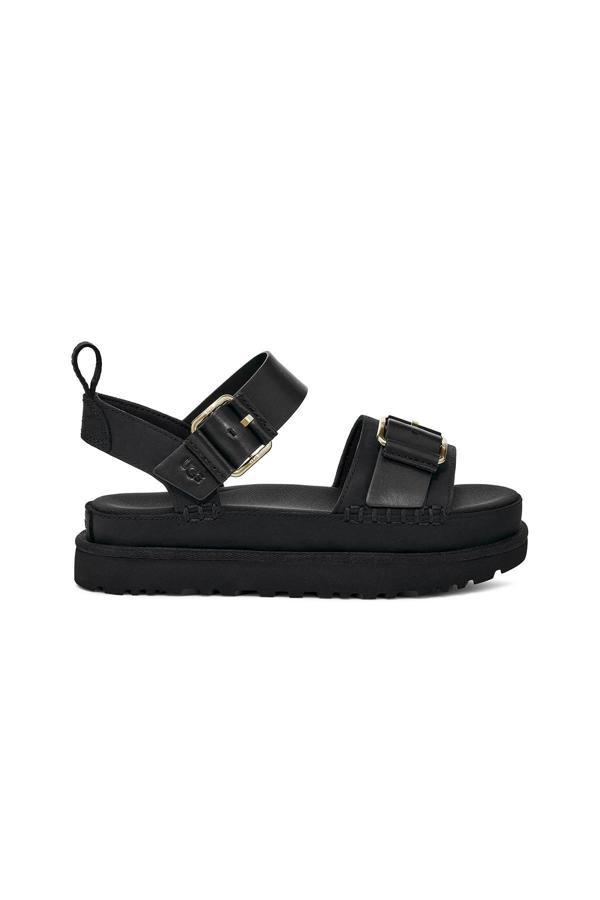 UGG GOLDENSTAR VILLA KADIN SANDALET 1167392-BLK - Image 1