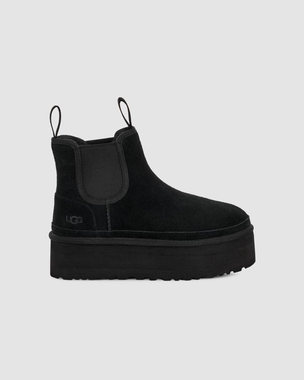 UGG NEUMEL PLATFORM CHELSEA KADIN BOT 1134526-BLK - Image 1