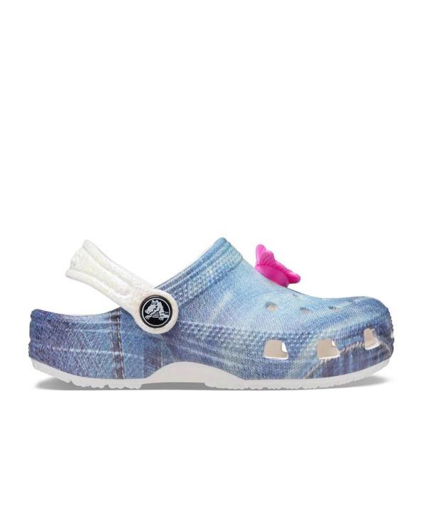 CROCS CLASSIC DENIM KIZ ÇOCUK TERLİK 208302-94S - Image 1