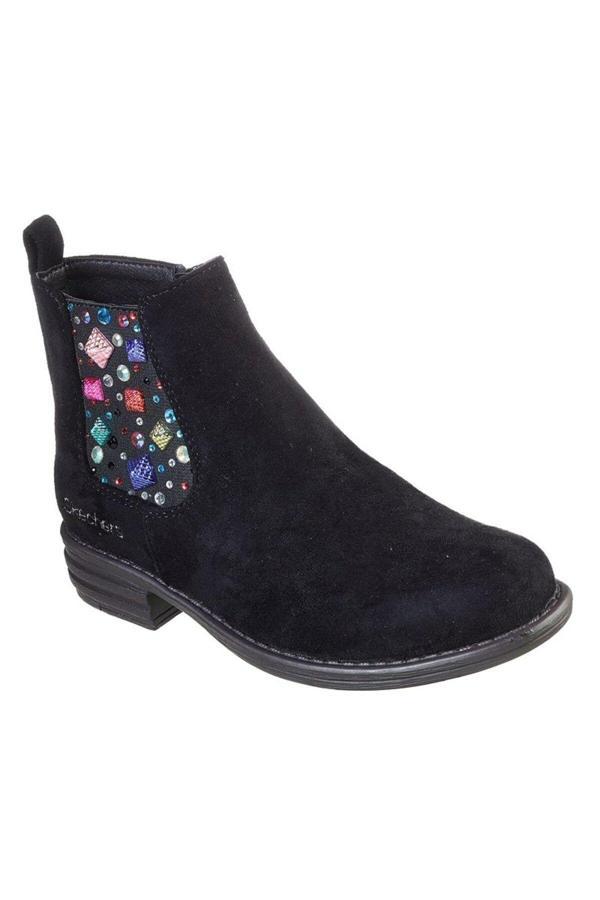 SKECHERS MAD MASH SASSY KIZ ÇOCUK BOT 302950L-BLK - Image 1