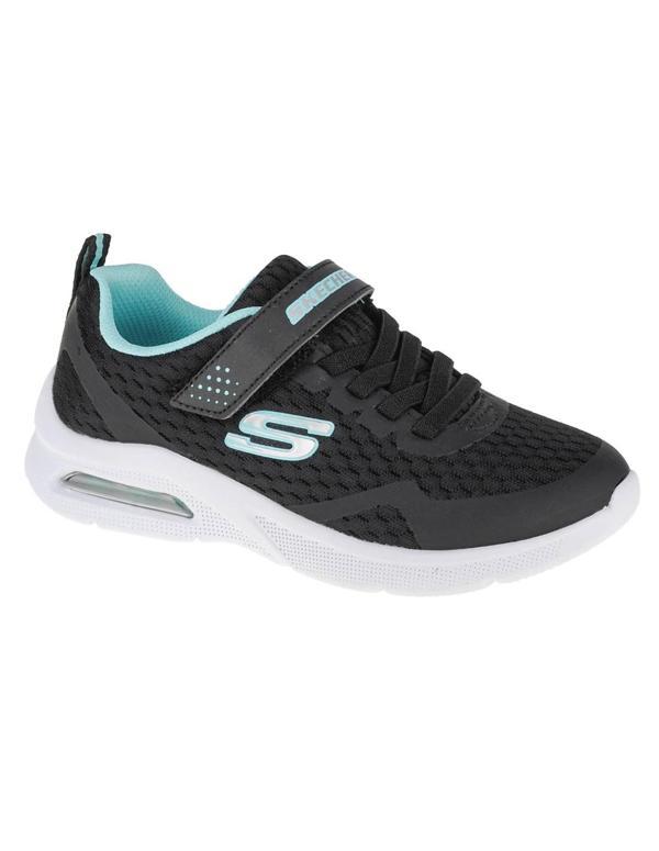SKECHERS MICROSPEC MAX KIZ ÇOCUK AYAKKABI 302377L-BLK - Image 1