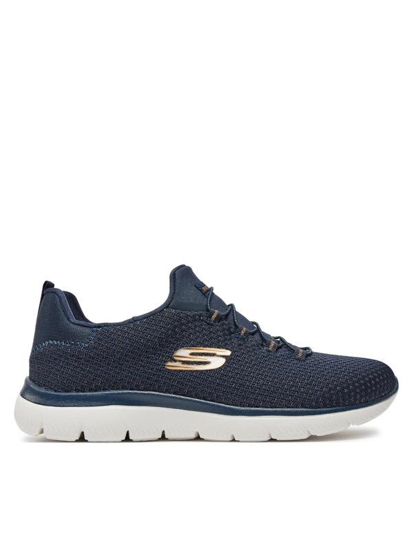 SKECHERS BRIGHT BEZEL KADIN AYAKKABI 149204-NVGD - Image 1