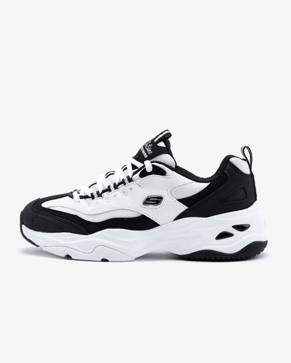 SKECHERS D'LITES 4.0-FRESH DIVA KADIN AYAKKABI 149492-BKW - Image 1