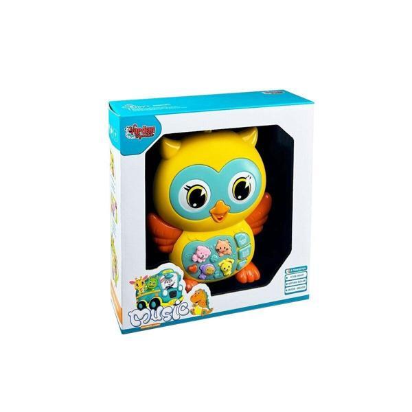 JLG-855-101A KUT IŞIKLI VE MÜZİKLİ BAYKUŞ BEBEK - Image 1