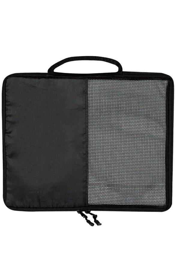 Küçük Boy 30x26x6 Siyah Valiz İçi Organizer Çanta - Image 1