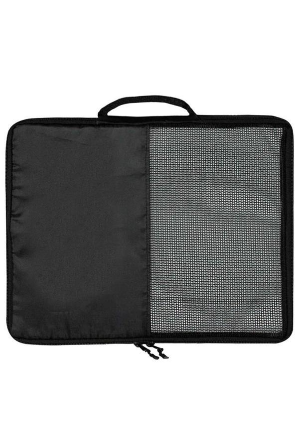 Büyük Boy 39x32x6 Siyah Valiz İçi Organizer Çanta - Image 1