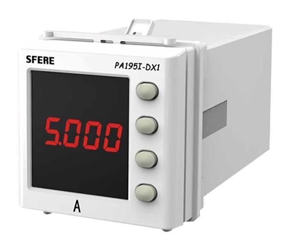 Sfere PA195I-DX1T-AC Dijital Ampermetre | Panel Tipi AC Akım Ölçer | Yüksek Hassasiyetli Endüstriyel Ölçüm - Image 1