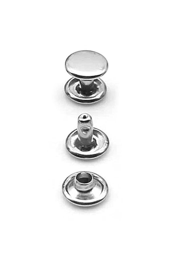 5 MM 00 No Gümüş Renk Perçin Rivet 30 Adet - Image 1