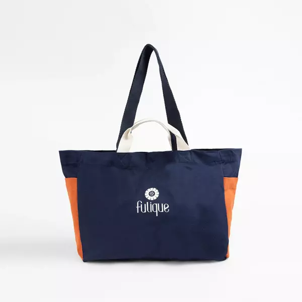 FULİQUE Weekend Bag // Seyahat Çantası // Plaj Çantası // Spor Çantası-Lacivert - Image 1