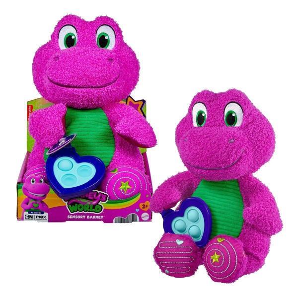 HYG89  Kalp Yapan Barney Pelüş Oyuncağı - Image 1