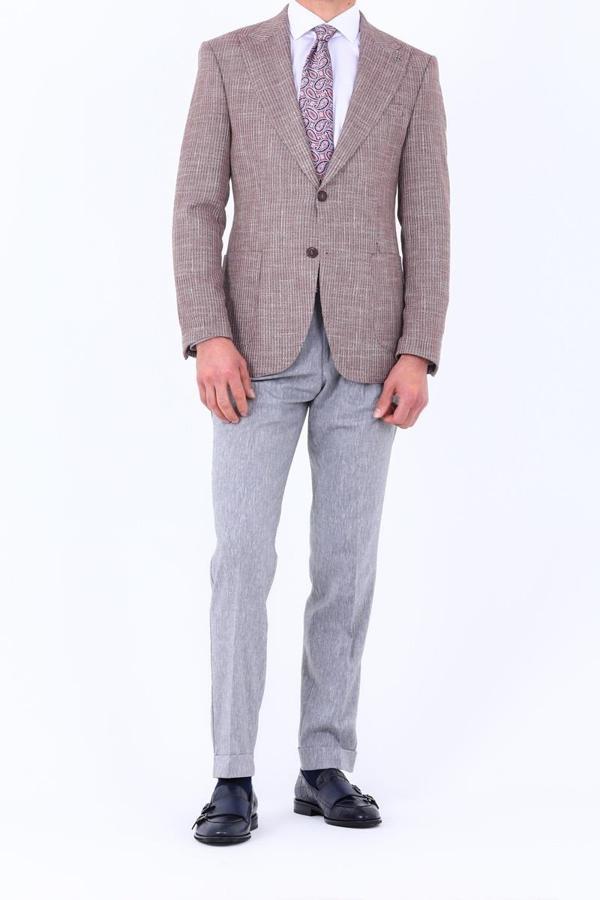 Şık Erkek Slim Fit Ceket-KAV5045W - Image 1