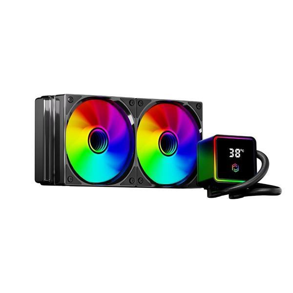 Frisby FCL-240B 240mm ARGB LGA1851/1700 & AM5 Siyah Sıvı Soğutma  - Image 1