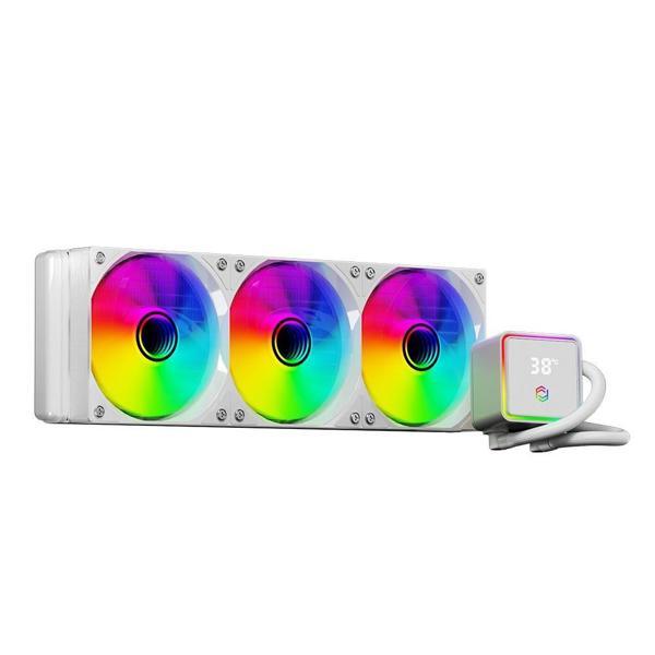 Frisby FCL-360W 360mm ARGB LGA1851/1700 & AM5 Beyaz Sıvı Soğutma - Image 1