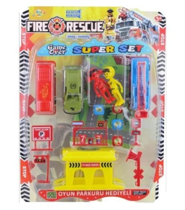 Demir Toys Garajlı İtfaiye Seti Dmr-135 - Image 1