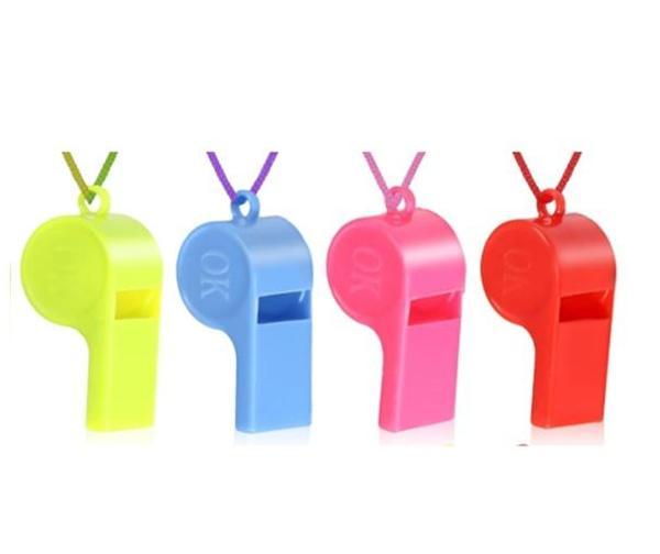 Olgun Plastik Düdük Renkli - 6 adet - Image 1