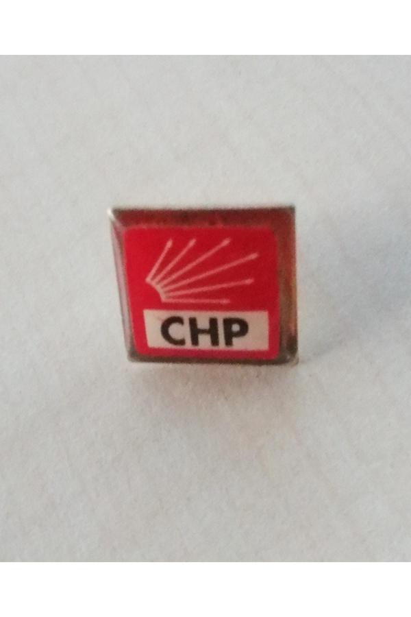 Sanat Taciri Vintage Chp Rozet Yaka Broşu Klipsli Rozet - Image 1