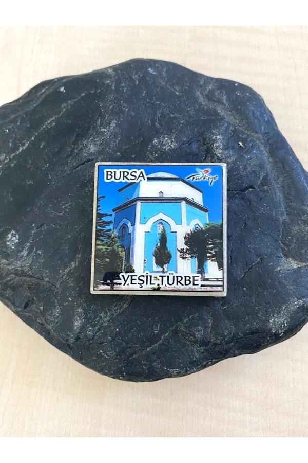 Sanat Taciri Bursa Yeşil Türbe Magnet - Image 1
